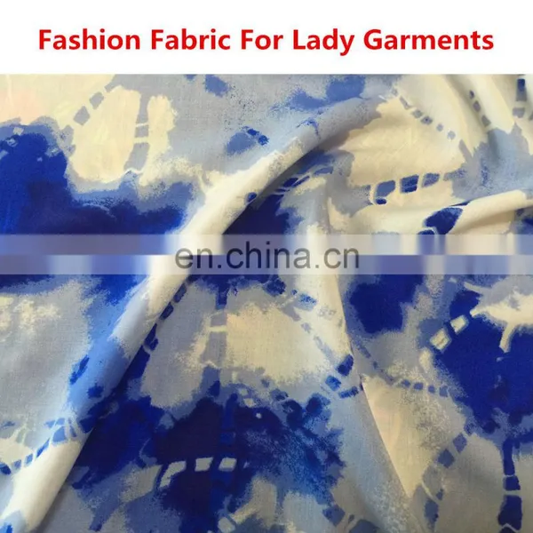 100% RAYON POPLIN PRINTED FASHION FABRIC RAYON FOR LADY GARMENT photo-3