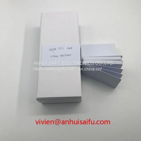 0.6mm Inkjet PVC Card photo-3