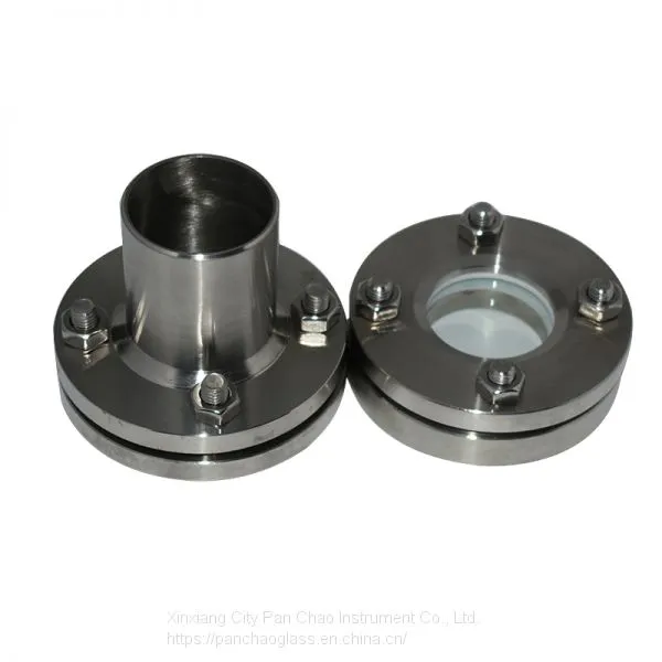 Sanitary Tubular Inline Stainless Steel Sight Glass With Glass Tube photo-2