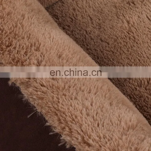 Wholesale Premium Modern Plush Soft Warm Washable Solid Color Square Sofa Style Pet Bed photo-3