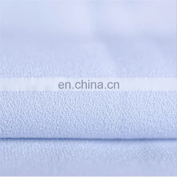 Chinese Supplier 75D 92% Polyester 8% Spandex 4 Way Stretch Moss Crepe Fabric Pants Fabric photo-4