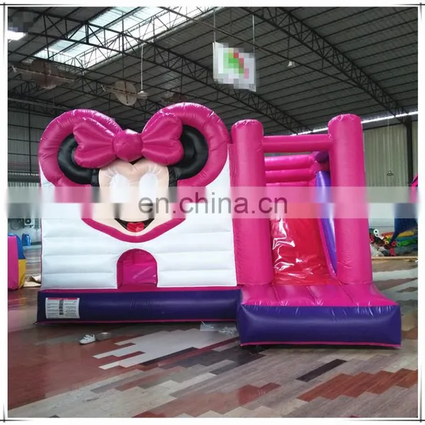 Guangzhou Factory Direct Sale Pink Jumping Castle, Children Inflatable Bouncer Castle photo-2