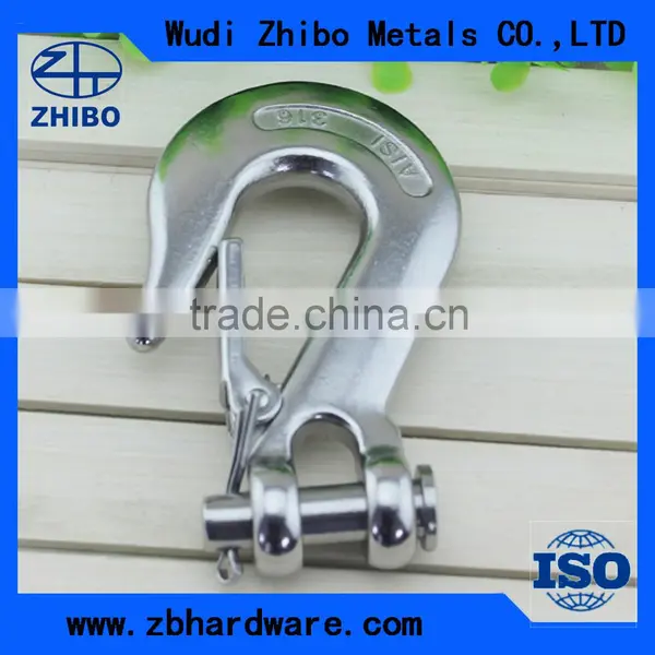 Manufacture Supply Metal Hardware Clevis Safty Latch Slip Hook photo-4