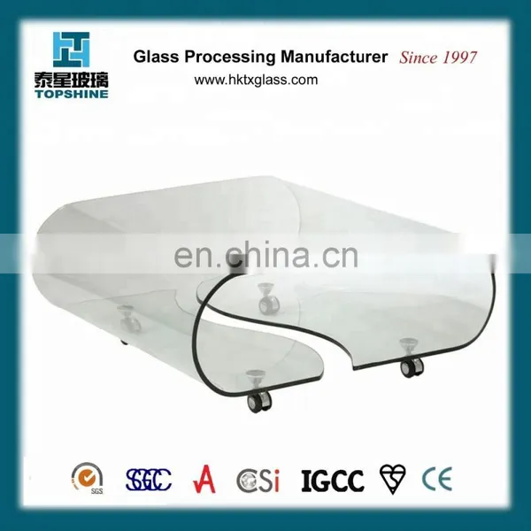 Tempered Hot Bending Furniture Glass photo-5