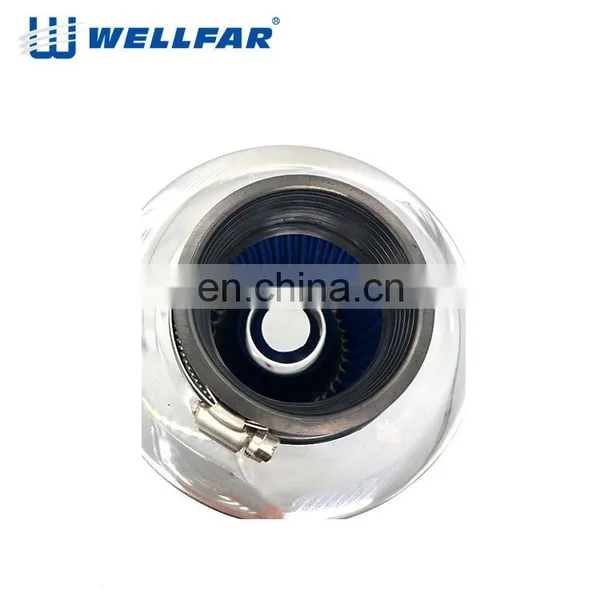 Performance Air Filter 3" 76mm Air Intake Filter160mm Height High Flow Cone Cold Clamp-on Motorcycle Air Intake Filter photo-5