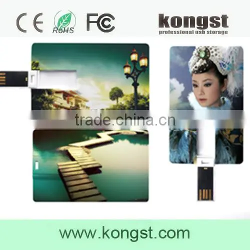 Kongst Customized Credit Card USB Flash, 8GB Memeory Card USB Disk Generic Usb Flash Disk photo-5