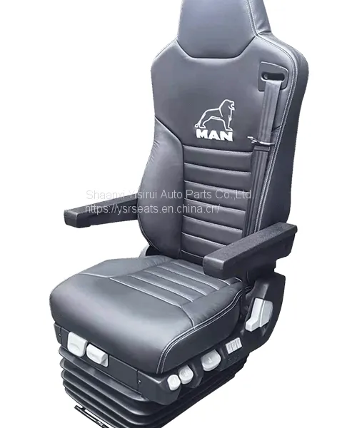 Pneumatic Suspension Bus/truck Driver Seat for Sale With 3 Point Safety Belts for Factory ISRI6860/875 Seats