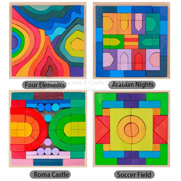 3d Wooden Puzzles for Kids, Wooden Puzzle Table Toy