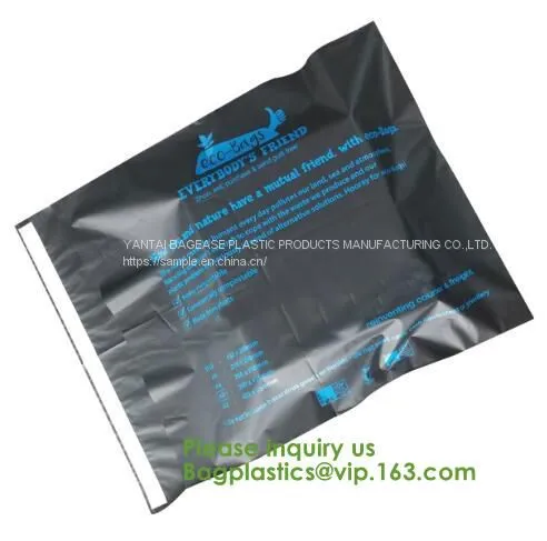 Biodegradable Compostable Plastic Courier Shipping Envelope Custom Matte Black Corn Mailers Bag Bagplastics Bagease photo-3