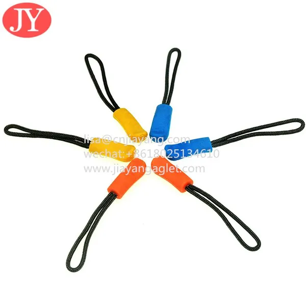 Luggage Accessories Hot Selling PVC Zipper Pull Rubber ZIP Pullers Zipper Slider Cords photo-4