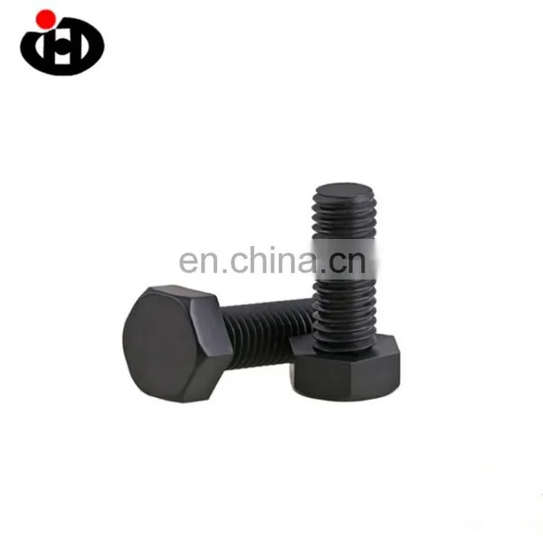 High Tensile DIN933 Heavy Black Oxide Hex Bolt M15 photo-5