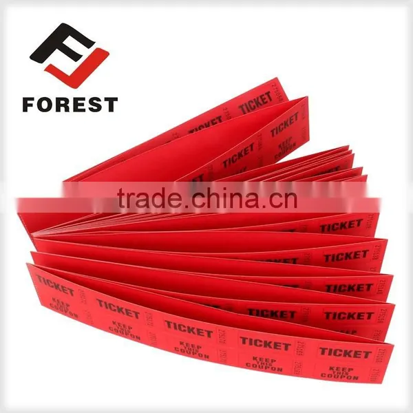 Supply Customized Scratch off Lottery Ticket, Arcade Tickets, Admit One Ticket, Tickets Printing Quality Choice photo-2