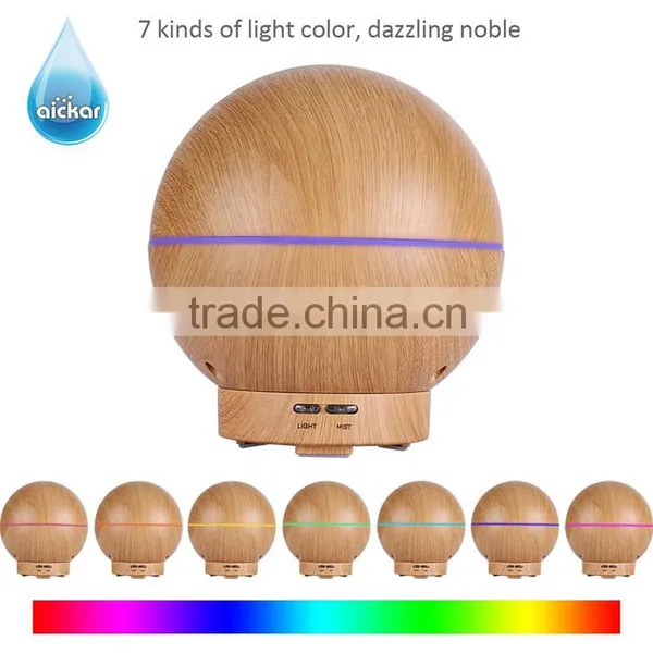 Aickar 400ml Aroma Diffuser Humidifier LED Lights for Moisturizing & Body Care Ultrasonic Humidifier Spray Mist photo-6