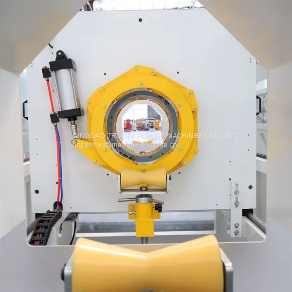 PP HDPE Gas Supplying Water Pipe Extrusion Production Line