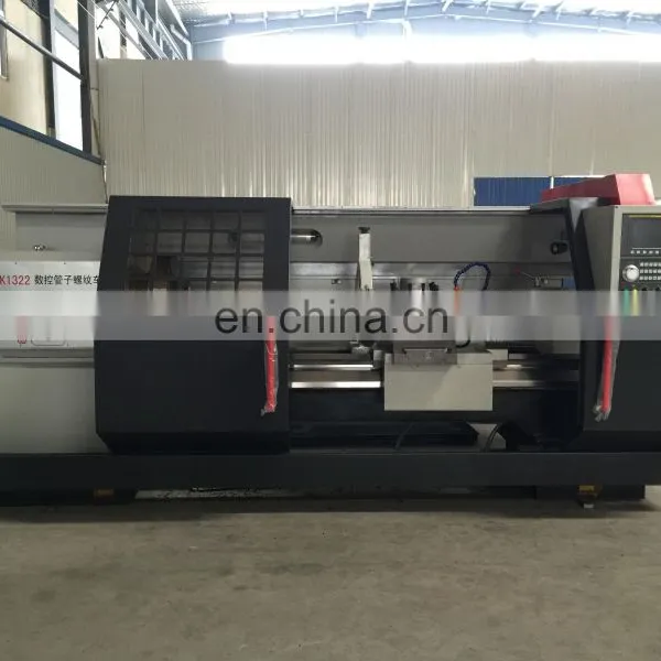 QK1322 Automatische Schwerlast-CNC-Rohrgewindeschneidemaschine photo-3