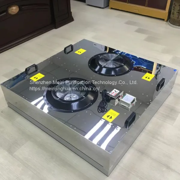 MRJH FFU Efficiency Laboratory Double Fans Hepa Fan Filter Unit photo-3