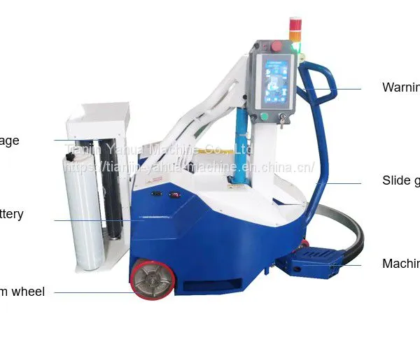 Self Moving Pallet Winding Packaging Machine