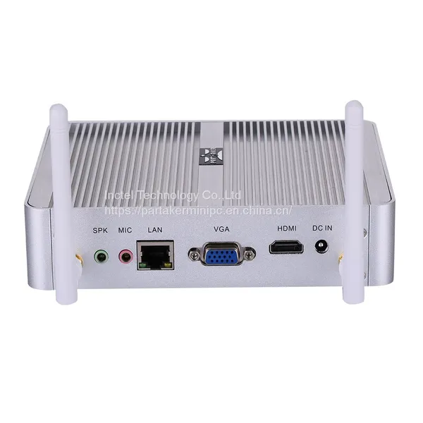 Partaker Cheapest Fanless Mini PC Windows 10 Pro Intel Core i5 4200Y i3 4020Y Barebone Computer DDR3L HTPC WiFi photo-4