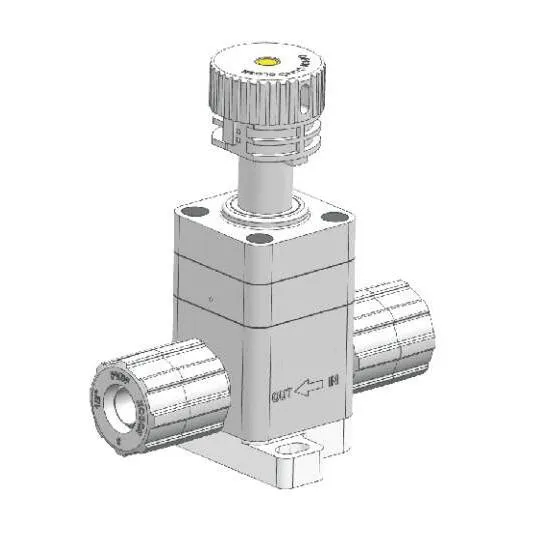 PFA Manual Diaphragm Valve PMDV