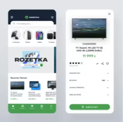 B2B B2C Ecommerce App Design | Mobile Ecommerce App Design