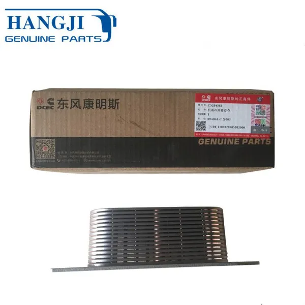 Original Auto Parts and Accessories Engine Oil Coolers C5284362 Oil Cooler Radiator for Bus