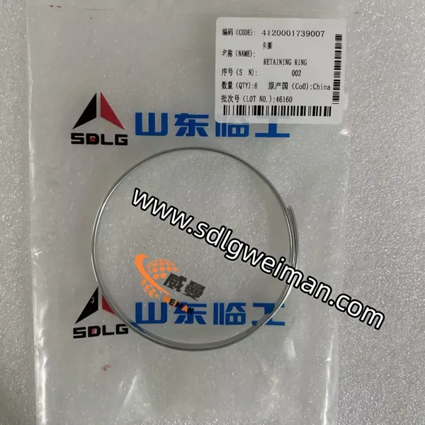ORIGINAL SDLG RETAINING RING 4120001739007 photo-2