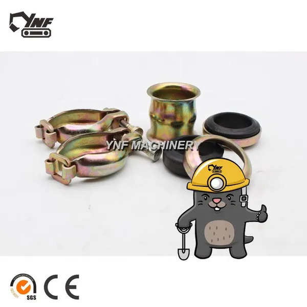Excavator EC240B EC210B Pipe Hose Coupling VOE 14545883 14504230 14531072 14531075 photo-3