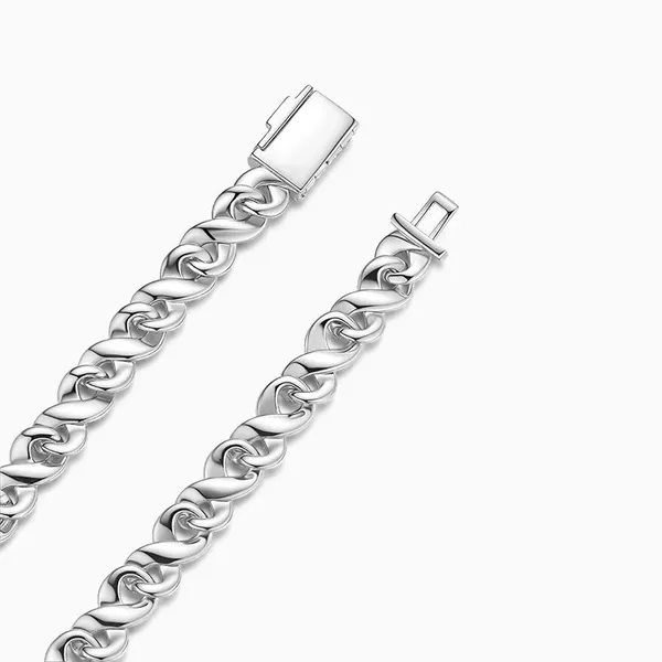 Shining Star Jewelry New Design Fashion Colored Diamond Beads Infinity Necklace photo-5