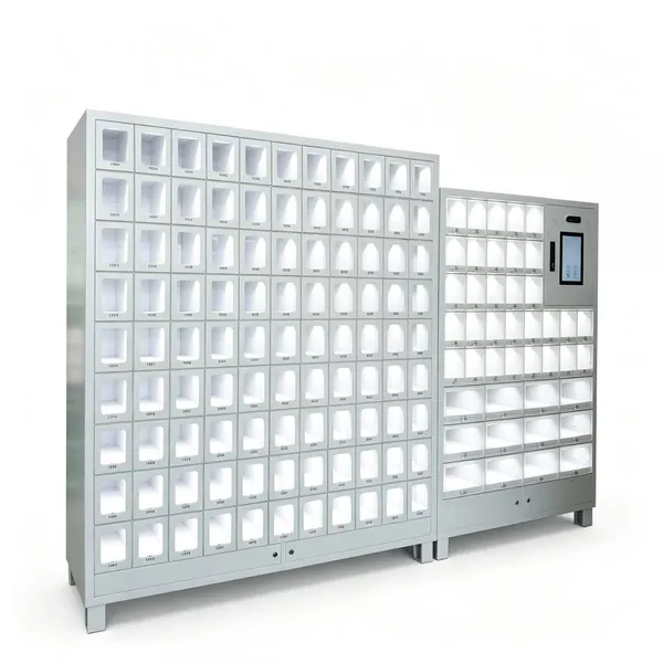 RFID Smart Tool Cabinet for Gauges, Molds, Spare Parts and Industrial Inventory