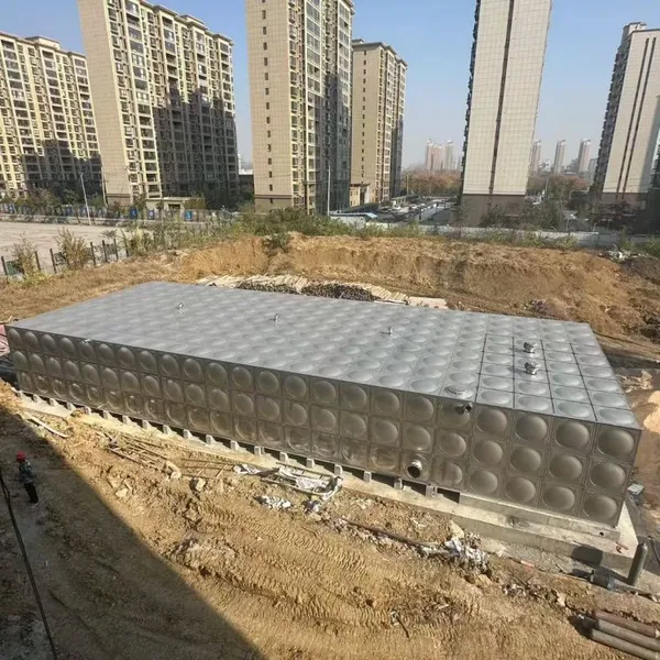 Hot Sale SS304 Stainless Steel Bolted Panel Water Tank for Hospital Water Storage