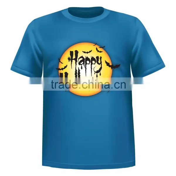 Free Shipping for Custom t Shirt Printing Halloween New Design in Polo Shirt 100% Cotton