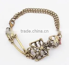 Human Skeleton Style Unisex Simple Link Bracelet Fire Sale Price photo-3