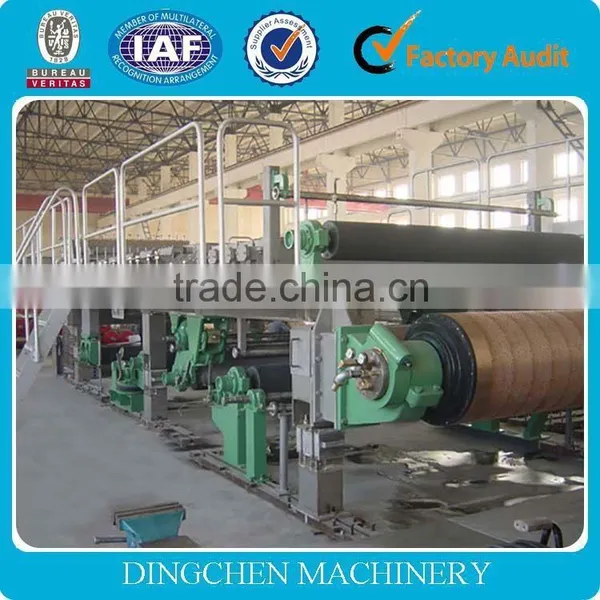 2014 New Products High Quality 3200mm Cotton Paper Making Machine for Industrial Machinery