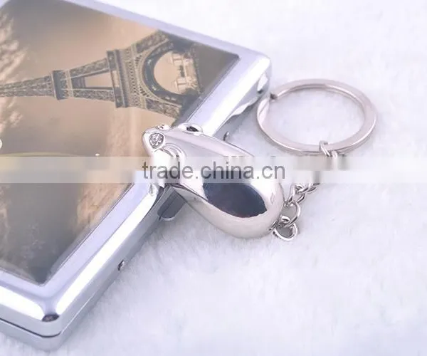Rhinestone Special Gifts Minimalist Style Keychain Blue Eyes Mouse Key Chain photo-6