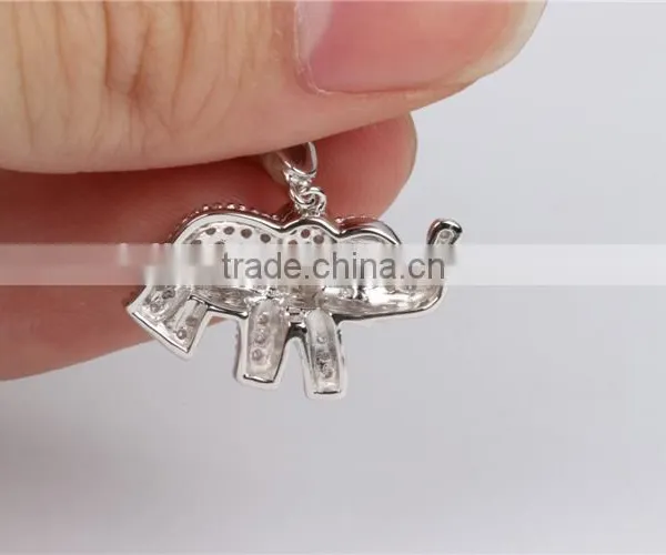OEM Mirco Pave Diamond 925 Sterling Silver Fashion Pendant Jewelry Wholesale photo-4