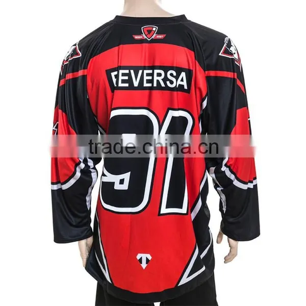 Custom Sublimated Polyester Ice Hockey Shirts Sportswear Manufacturer photo-2