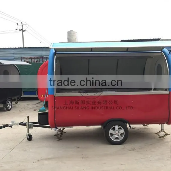 SLUNG Mobile Food Trailer Food Truck Multi-functional Mobile Food Trucks Food Vending Mobile Kitchen Concession Catering Trailer photo-6