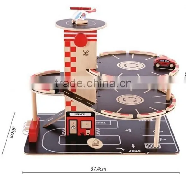 Good Quality Children Educational Play Set Wooden Car Toy Garage Cheap Price Parking Toy Quality Choice photo-3