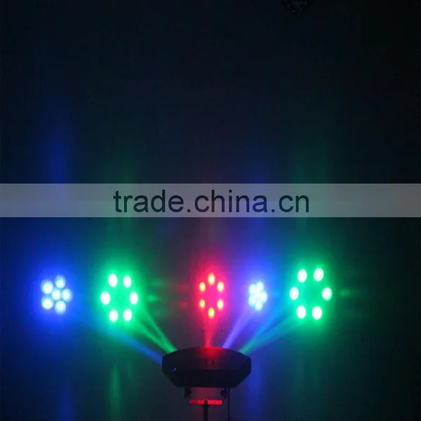 8X3W LED Effect Light Beam Light Dj Disco Club Party Wedding Stage Effect Lighting photo-6