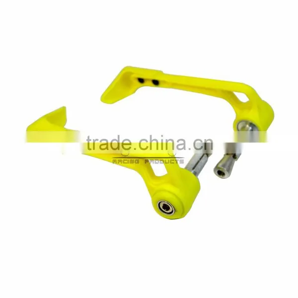 BJ-LG-004 Wholesale Motorbike Accessories Yellow Bent Style Plastic Adjustable Motorcycle Lever Guard photo-4