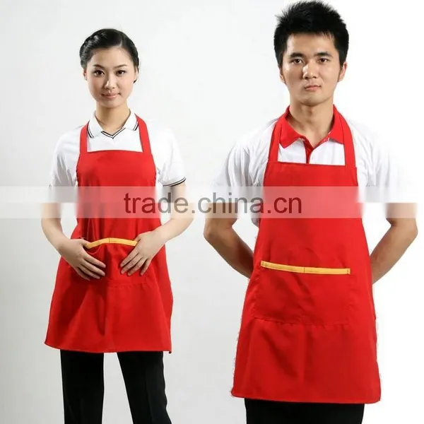 China Cheap Red Aprons photo-3