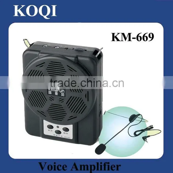 Hot Sale!!! Amplifier Speaker With Repeat Function(CE Certificate KM-669)