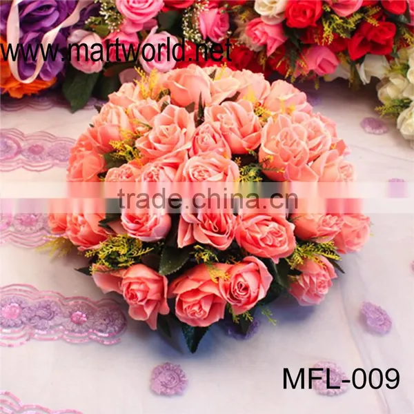 Hot Sale Artificial Rose Flower Wedding Flower for Wedding Decoratio,party Home or Hotel Decoration(MFL-009) photo-2