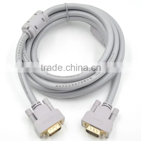 Factory Price Hot Selling VGA Cable Adaptor Monitor Male To Male Audio Video Cable photo-3