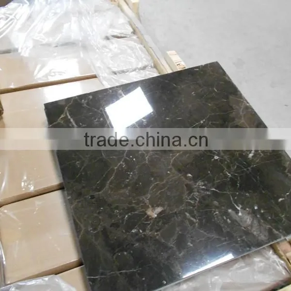 China A Grade Dark Emperador Marble Tiles Factory Price photo-3