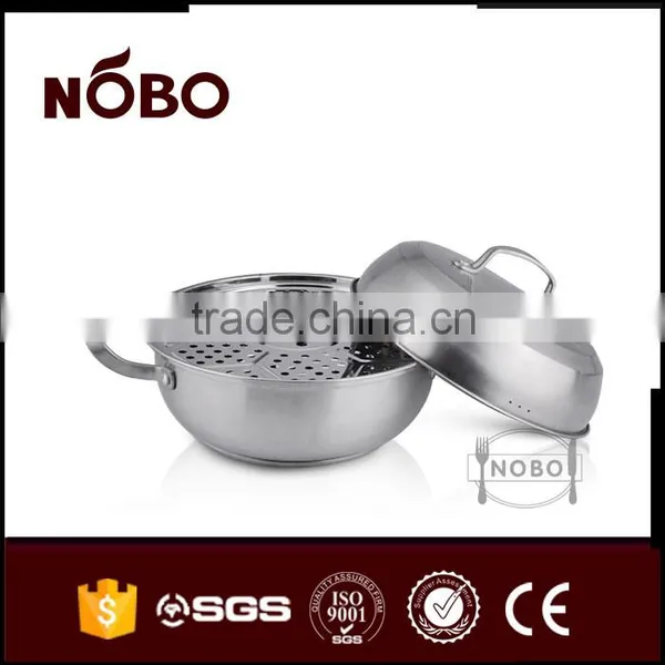 IRON MAN 2 Layer Multifunctional Stainless Steel Stock/steamer Pot photo-3