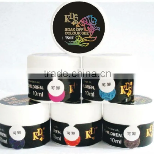KDS Soak off Jelly Color uv Gel Artificial Nails French Manicure photo-2