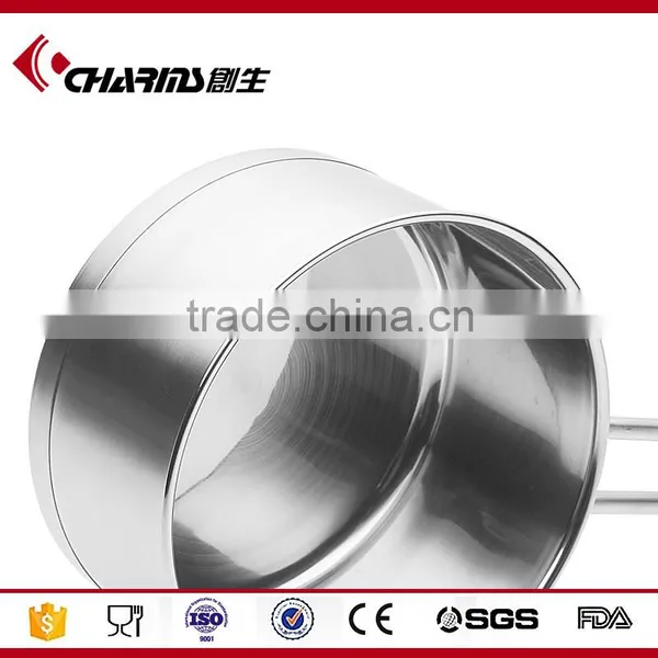 Small Single Handle Durable 304 Stainless Steel Milk Pot photo-5