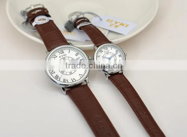 Cool Brand Men Luxury Japan Movement Watch Unisex Quartz PU Leather Watches 2 Colors photo-4