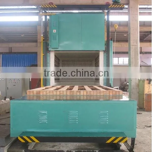 Large Loading Capacity Bogie Hearth Vacuum Quenching Natural Gas Furnace photo-3